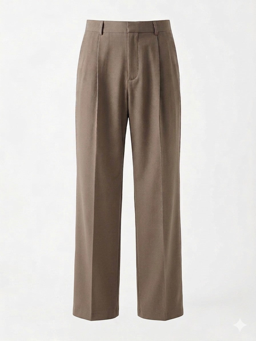 Milano Tailored Trousers - Taupe